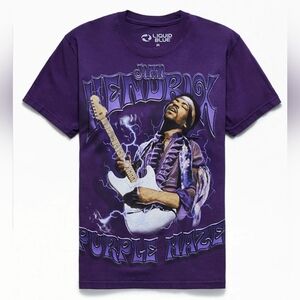 Liquid Blue Jimi Hendrix Purple haze graphic shirt Pacsun sizes L